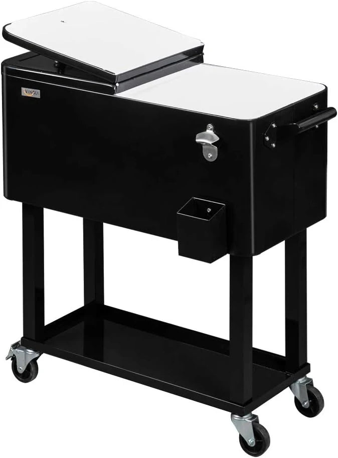 VINGLI Rolling Ice Chest