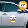 Custom Round Car Magnet