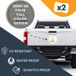 Custom Round Car Magnet