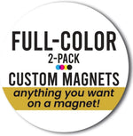 Custom Round Car Magnet