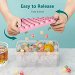 Round Ice Cube Maker Set